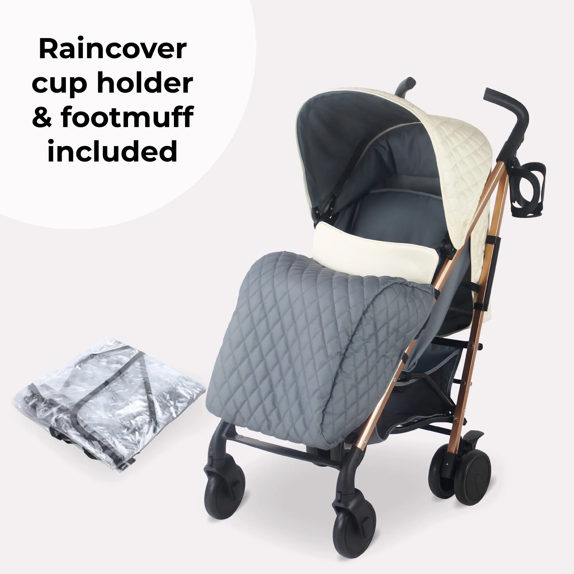 MB51 Plus Stroller - Quilted Champagne