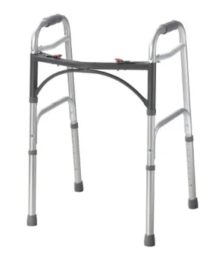 McKesson Deluxe All-In-One Steel-Welded Commode with 12 QT Bucket - 1 Each / Each - 15643304