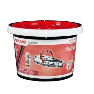 Meccano Junior 150 Pieces Buckets Toys For Kids- Includes Tools/ Instructions