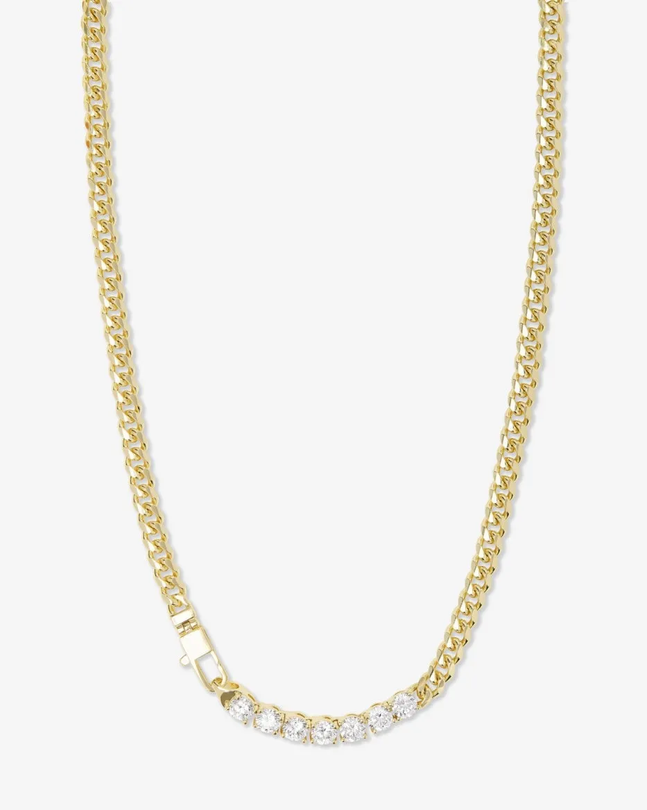 Melinda Maria Baby Julian Loves Diamond Necklace 16'