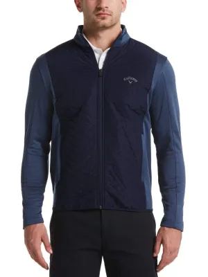 Mens Full Zip Quilted Jacket