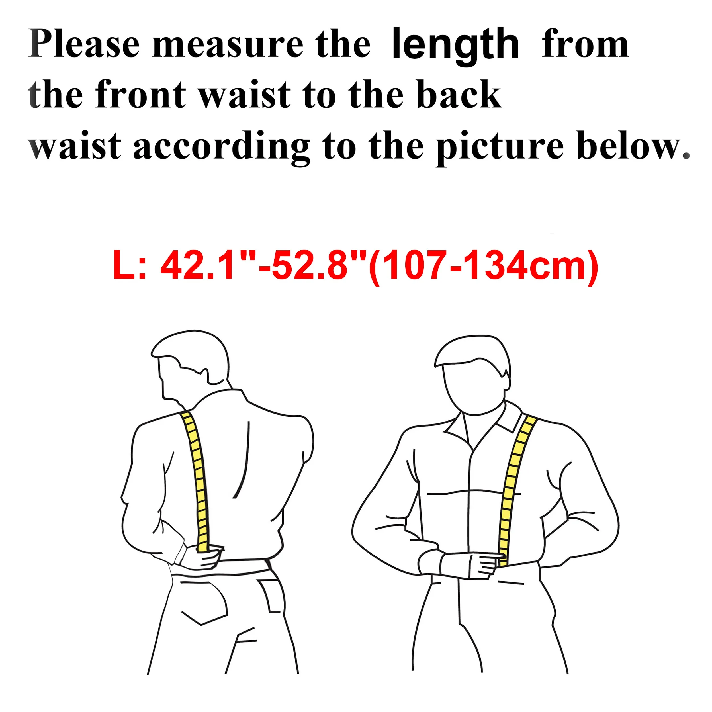 Mens Leather Suspenders Y Back Design Adjustable Brown Suspenders Groomsmen Gift for Wedding