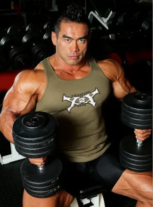 Mens Ribbed Tank Top X2X Bodybuilding Wear Gym Workout Clothing NEW USA MADE