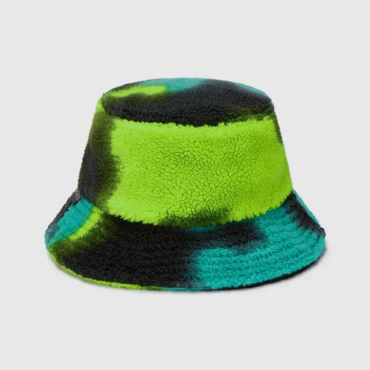 Mercedes AMG Petronas 2024 F1 Spray Camo Fleece Bucket Hat - Multicolor