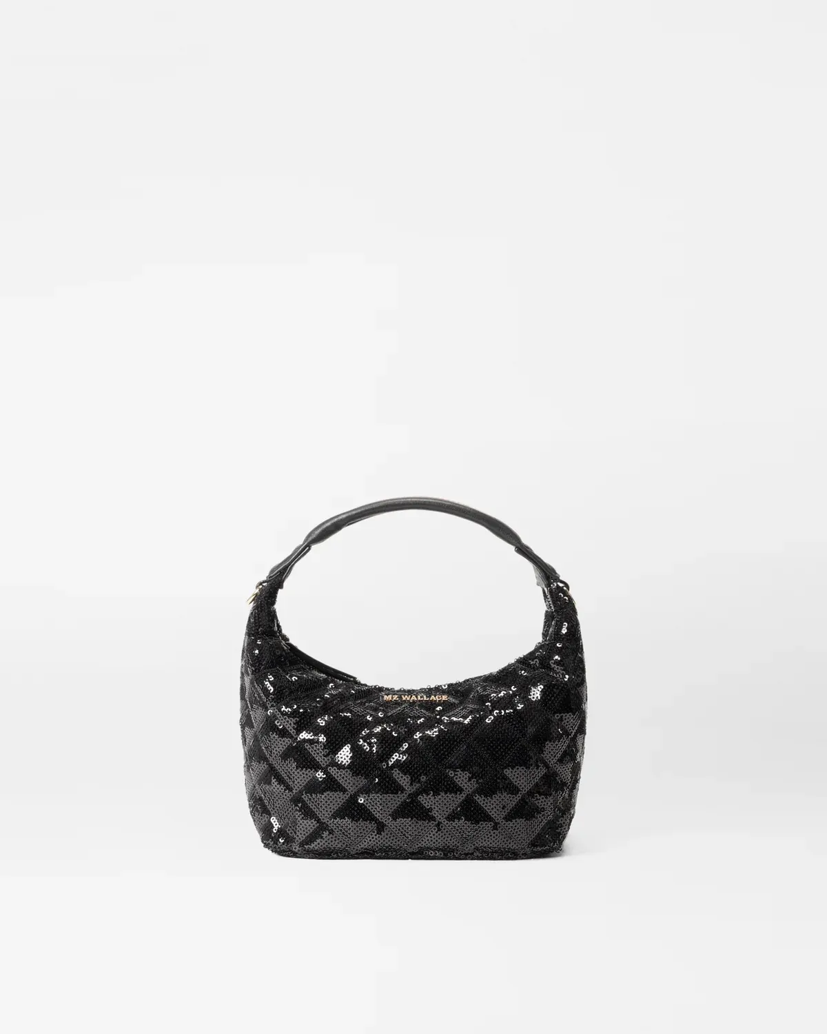 Mini Hobo | Black Sequin