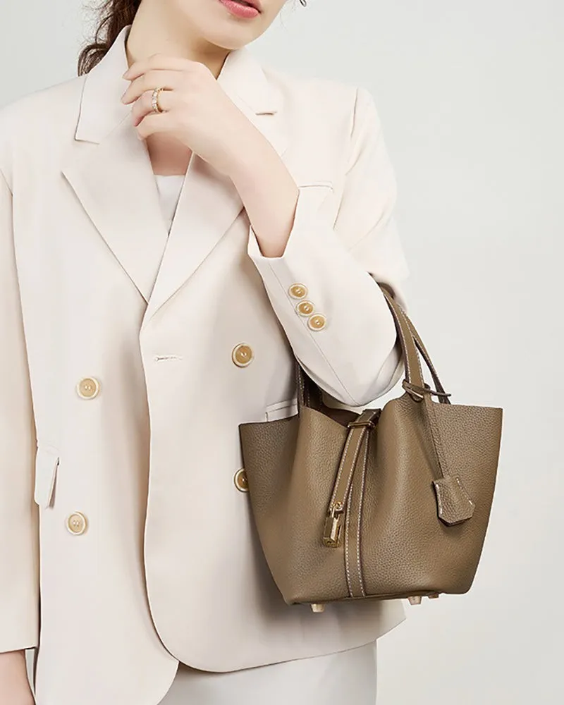 Minimalist Niche Bucket Basket Bag