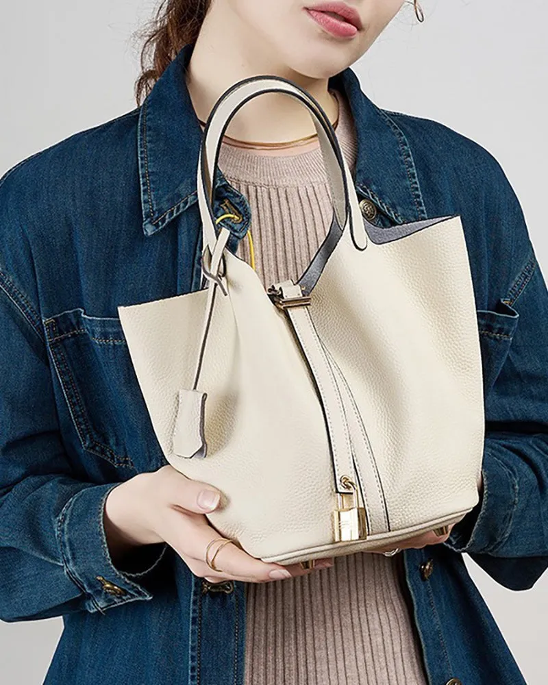 Minimalist Niche Bucket Basket Bag