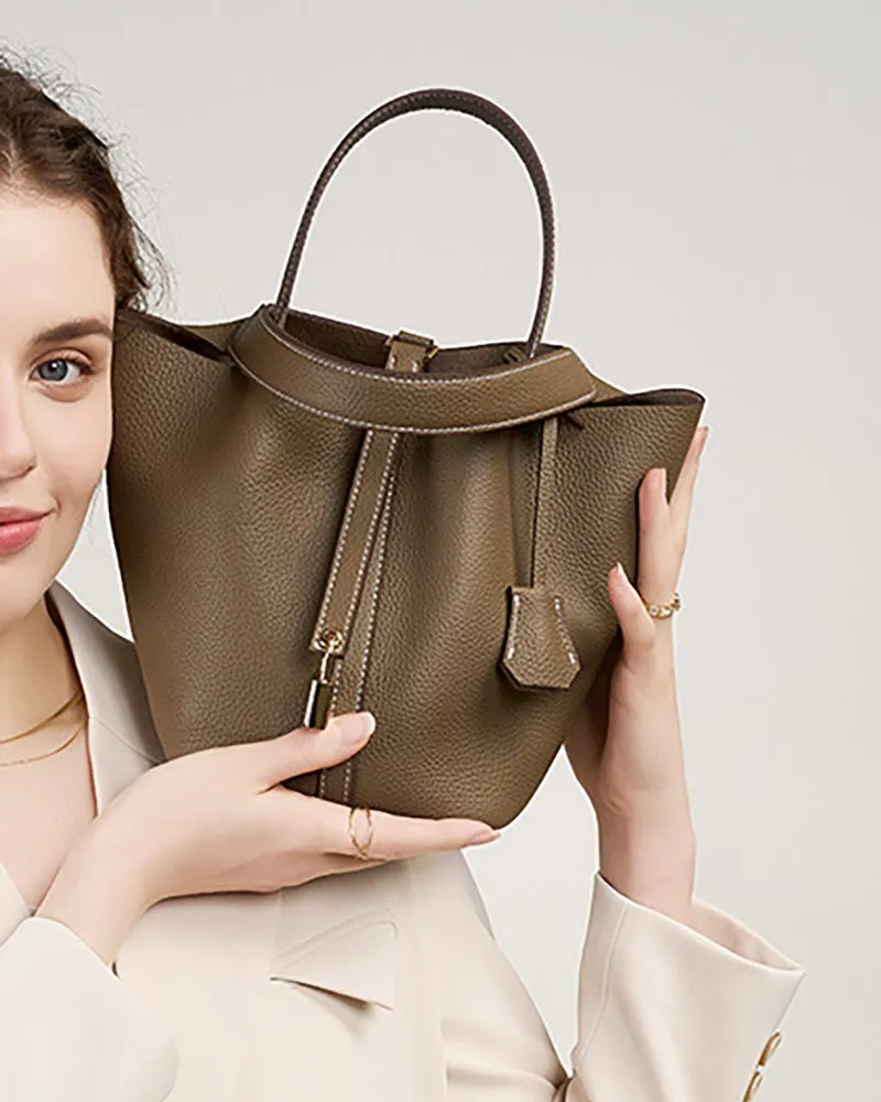 Minimalist Niche Bucket Basket Bag