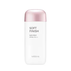 Missha Soft Finish Sun Milk SPF50 /PA    Protector Solar para Piel Grasa