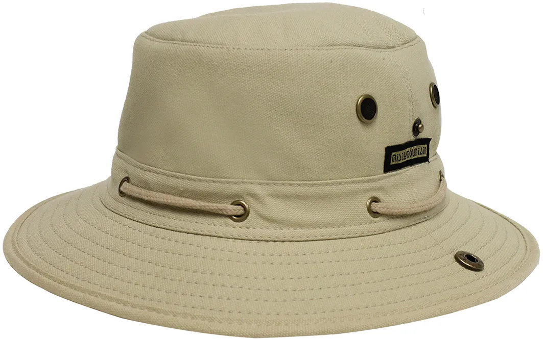 Misty Mountain Cotton Canvas Skipper Sun Hats