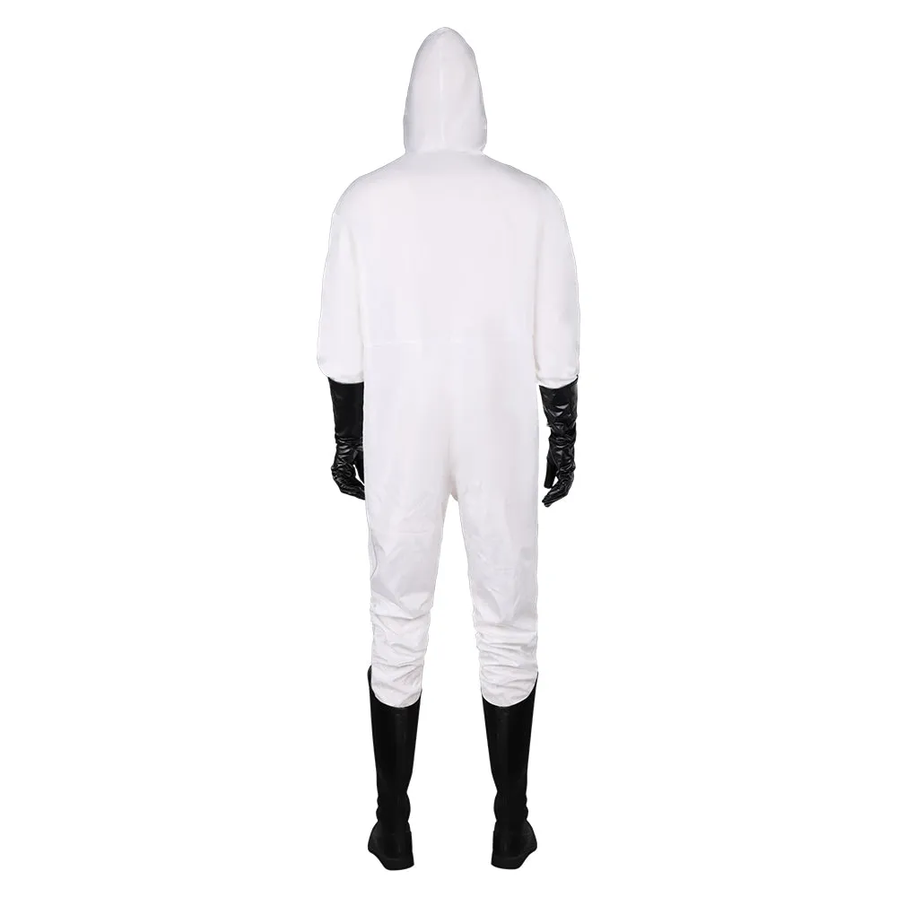 Money Heist White Protective Jumpsuit Cosplay Costume Outfits Halloween Carnival Suit