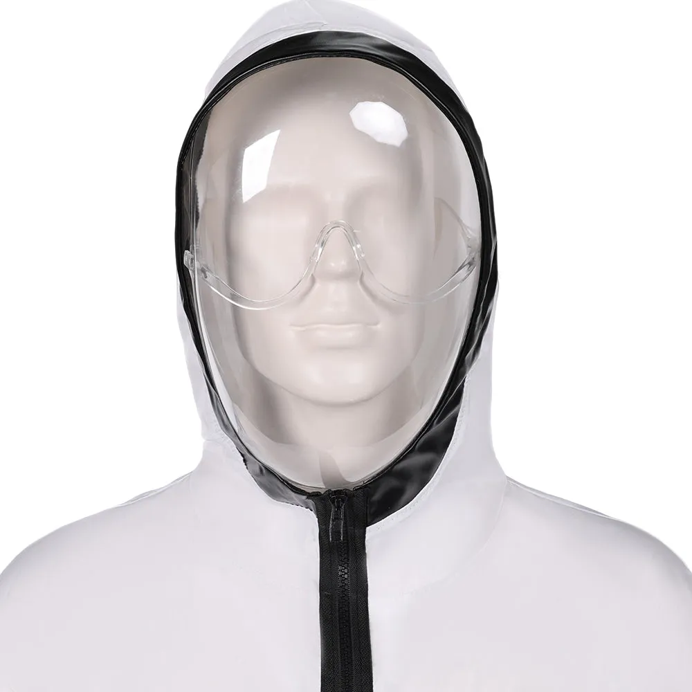 Money Heist White Protective Jumpsuit Cosplay Costume Outfits Halloween Carnival Suit