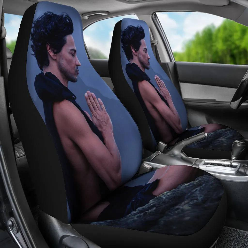 Moonlight Meditation Car Seat Cover