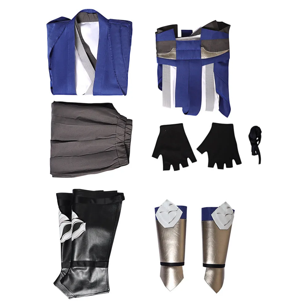 Mortal Kombat 1 Sub Zero Cosplay Costume Outfits Halloween Carnival Suit