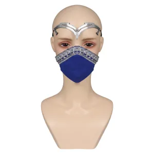 Mortal Kombat Kitana Cosplay Masks Halloween Costume Props