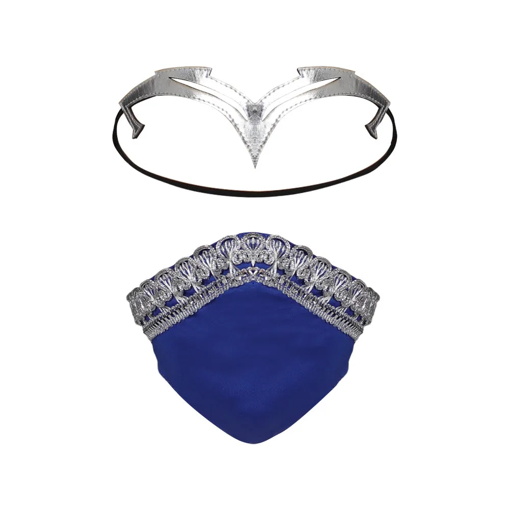 Mortal Kombat Kitana Cosplay Masks Halloween Costume Props