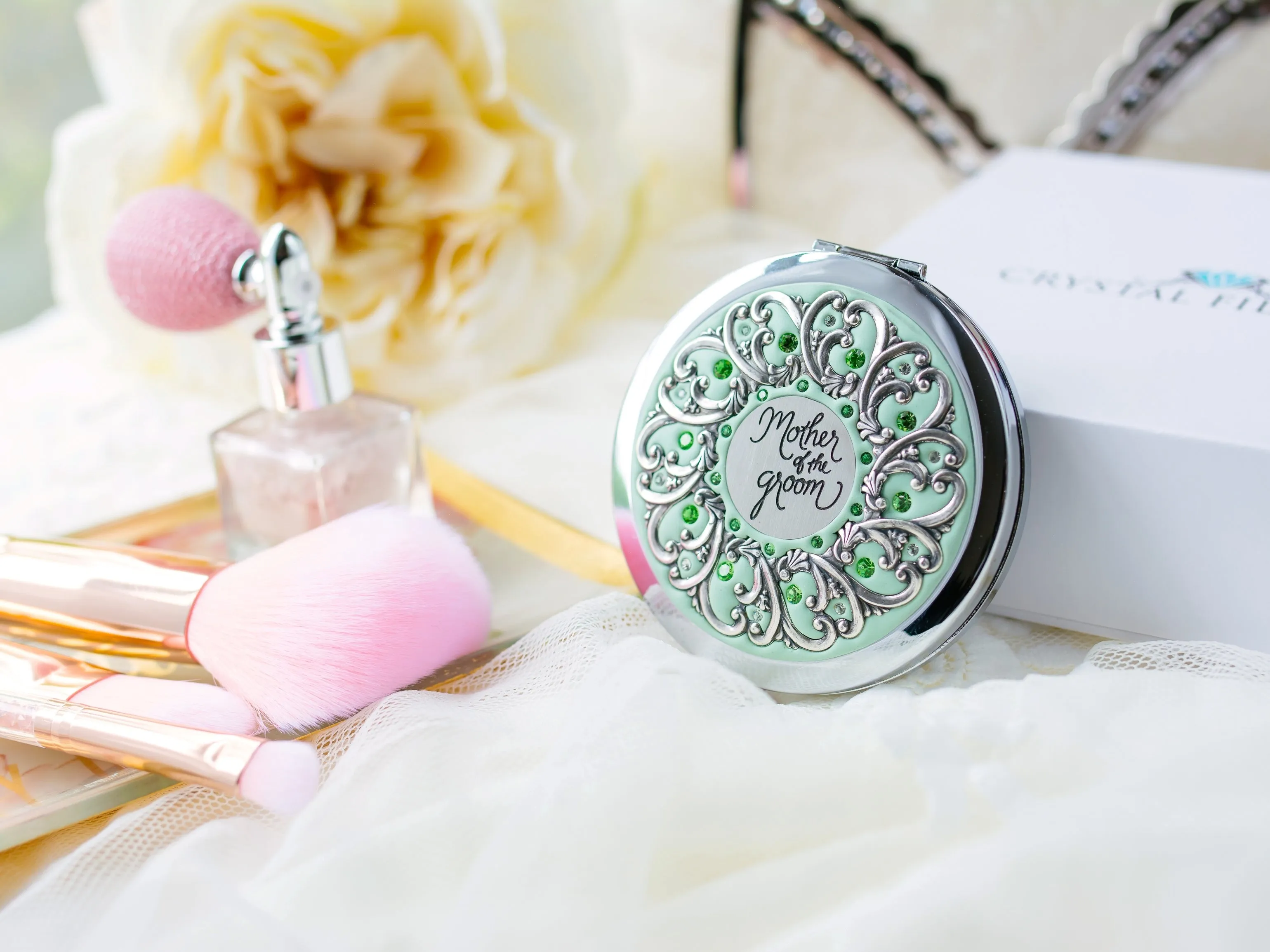 Mother of the Groom Compact Mirror