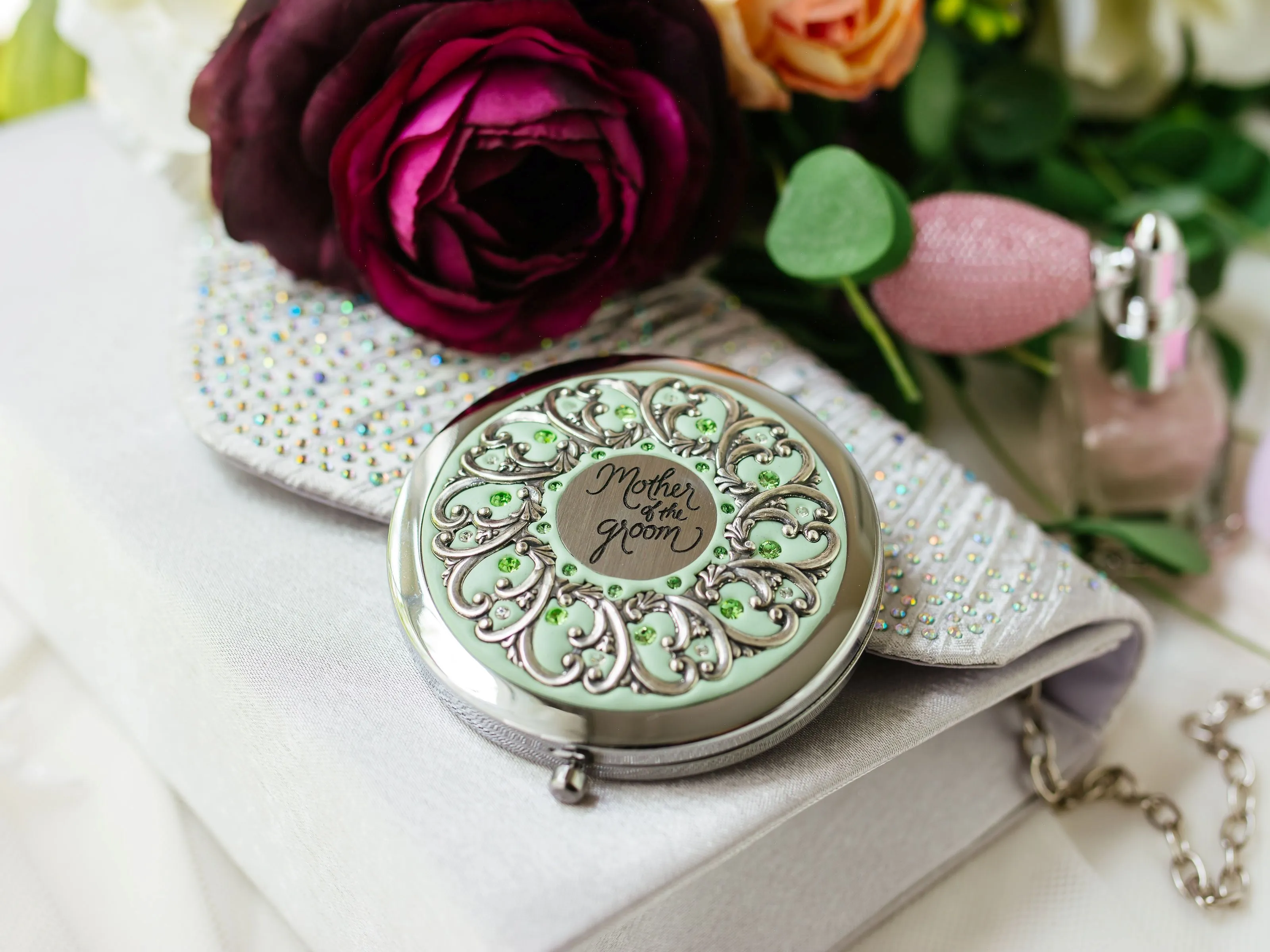 Mother of the Groom Compact Mirror