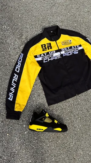 Moto Jacket (Yellow/Black)