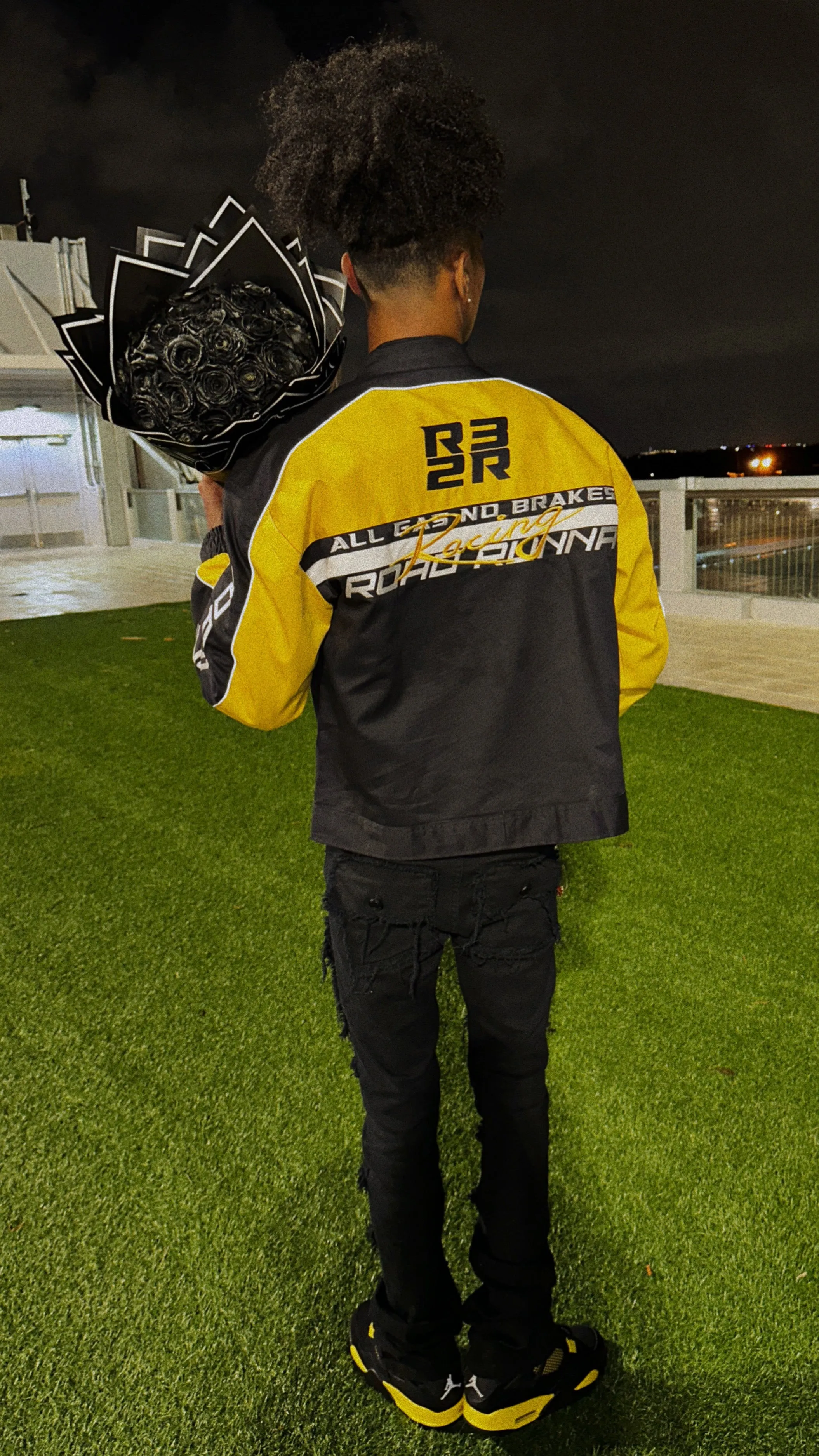 Moto Jacket (Yellow/Black)