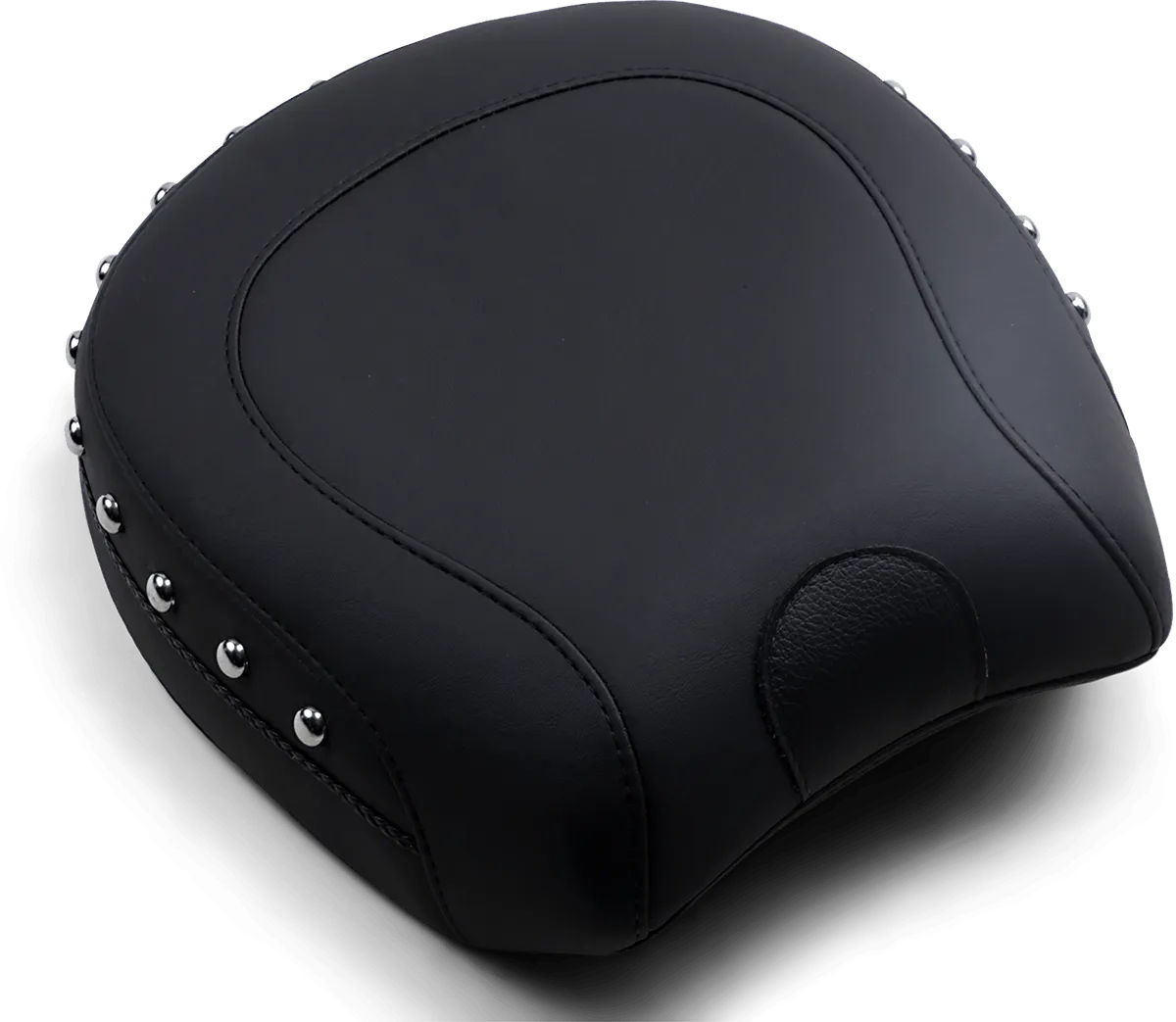 Mustang 79741 Rear Wide Solo Seat with Removable Backrests - Studded