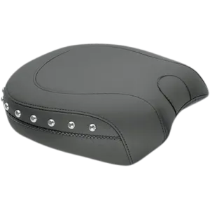 Mustang 79741 Rear Wide Solo Seat with Removable Backrests - Studded