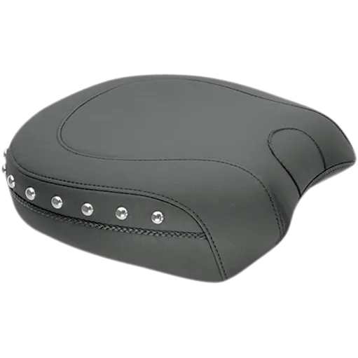 Mustang 79741 Rear Wide Solo Seat with Removable Backrests - Studded