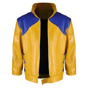 Mv Rivals Logan Cosplay Costume Wolverine Man Yellow Loose Coat Halloween Carnival Suit