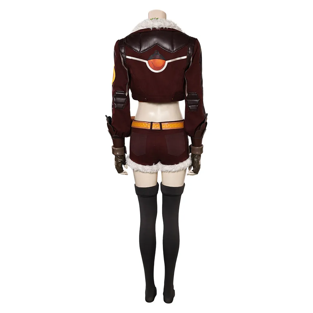 Mv Rivals Squirrel Girl Cosplay Doreen Green Costume Woman Black Outfits Halloween Carnival Suit