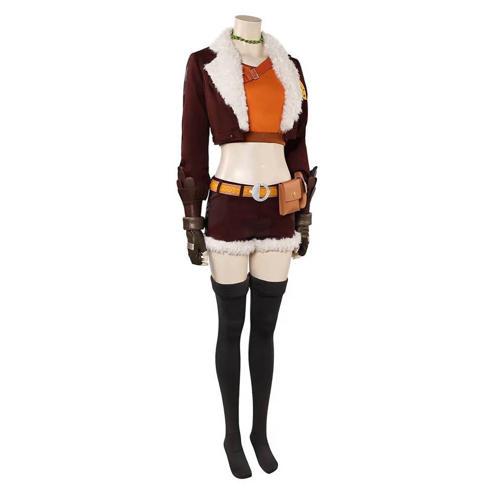 Mv Rivals Squirrel Girl Cosplay Doreen Green Costume Woman Black Outfits Halloween Carnival Suit