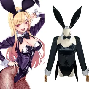 My Dress-Up Darling Kitagawa Marin Cosplay Costume Bunny Girls  Dress Outfits Halloween Carnival Suit