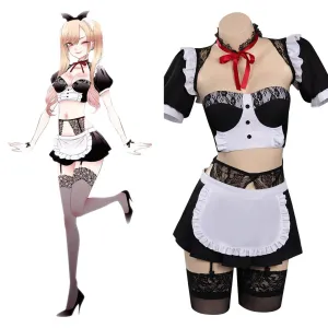 My Dress-Up Darling Kitagawa Marin Cosplay Costume Maid Dress Outfits Halloween Carnival Suit