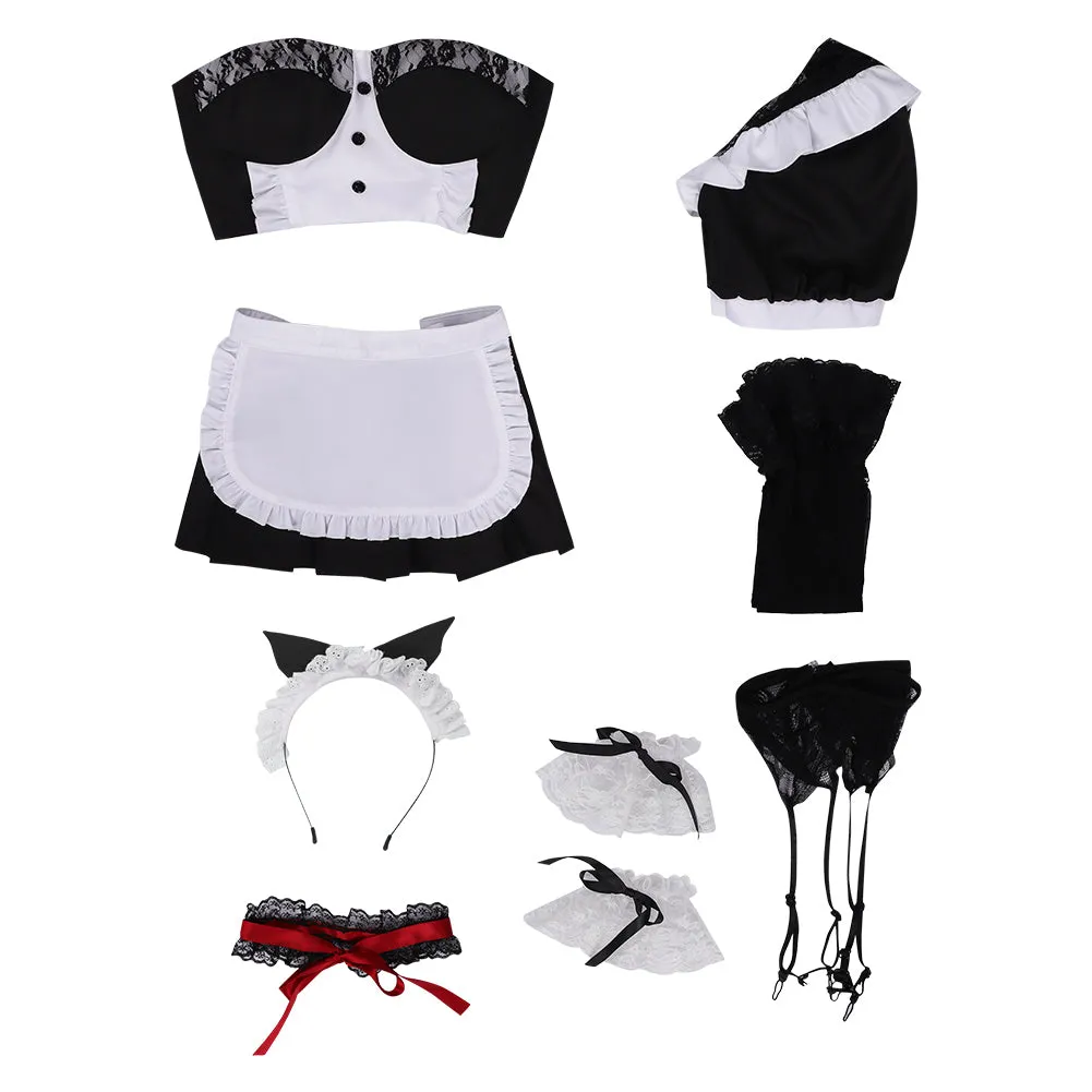 My Dress-Up Darling Kitagawa Marin Cosplay Costume Maid Dress Outfits Halloween Carnival Suit