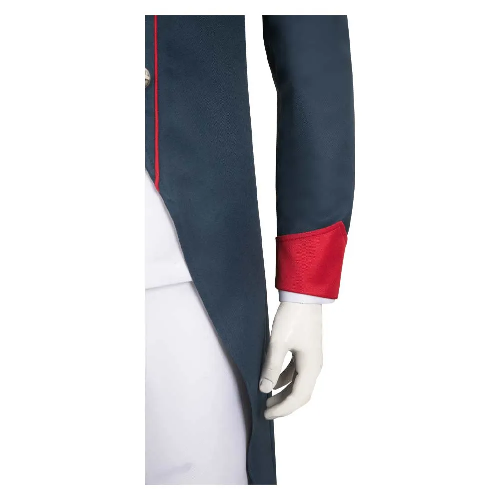 Napoleon Cyan Suit Cosplay Costume Outfits Halloween Carnival Suit