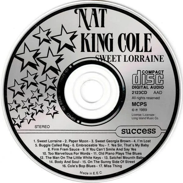 Nat King Cole: Sweet Lorraine (CD, Comp)