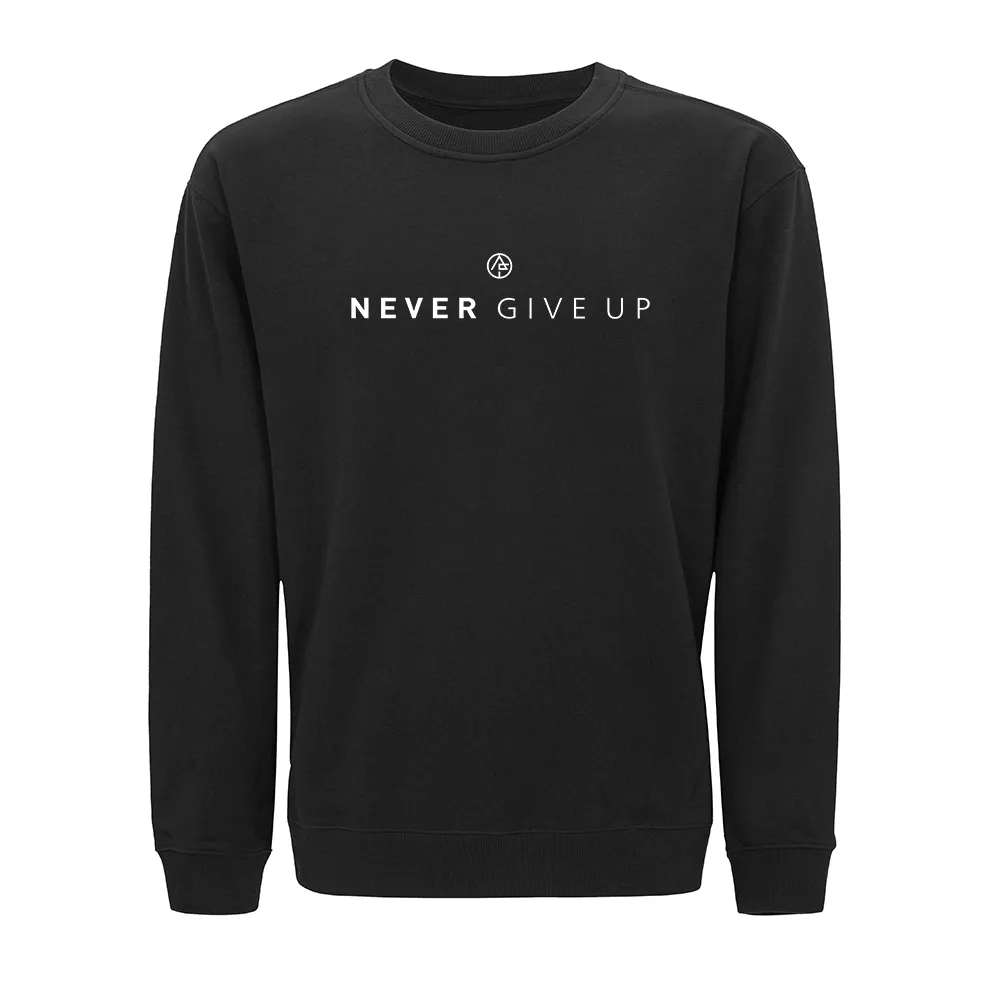 Never Give Up Crewneck Sweatshirt