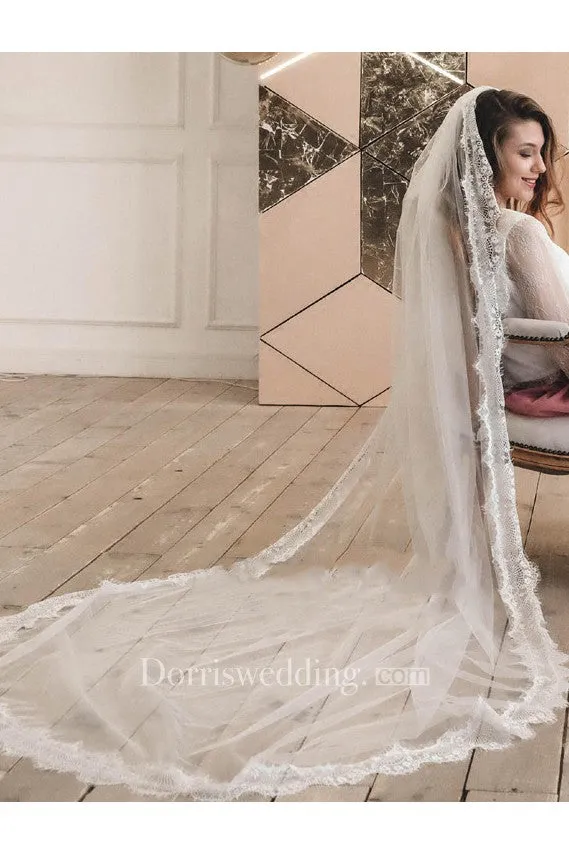 New Arrival Soft Eyelash Lace Veil Photography Modeling Photo Travel Veil Soft Yarn
