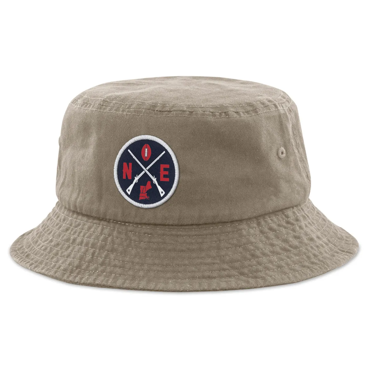New England Football Emblem Bucket Hat