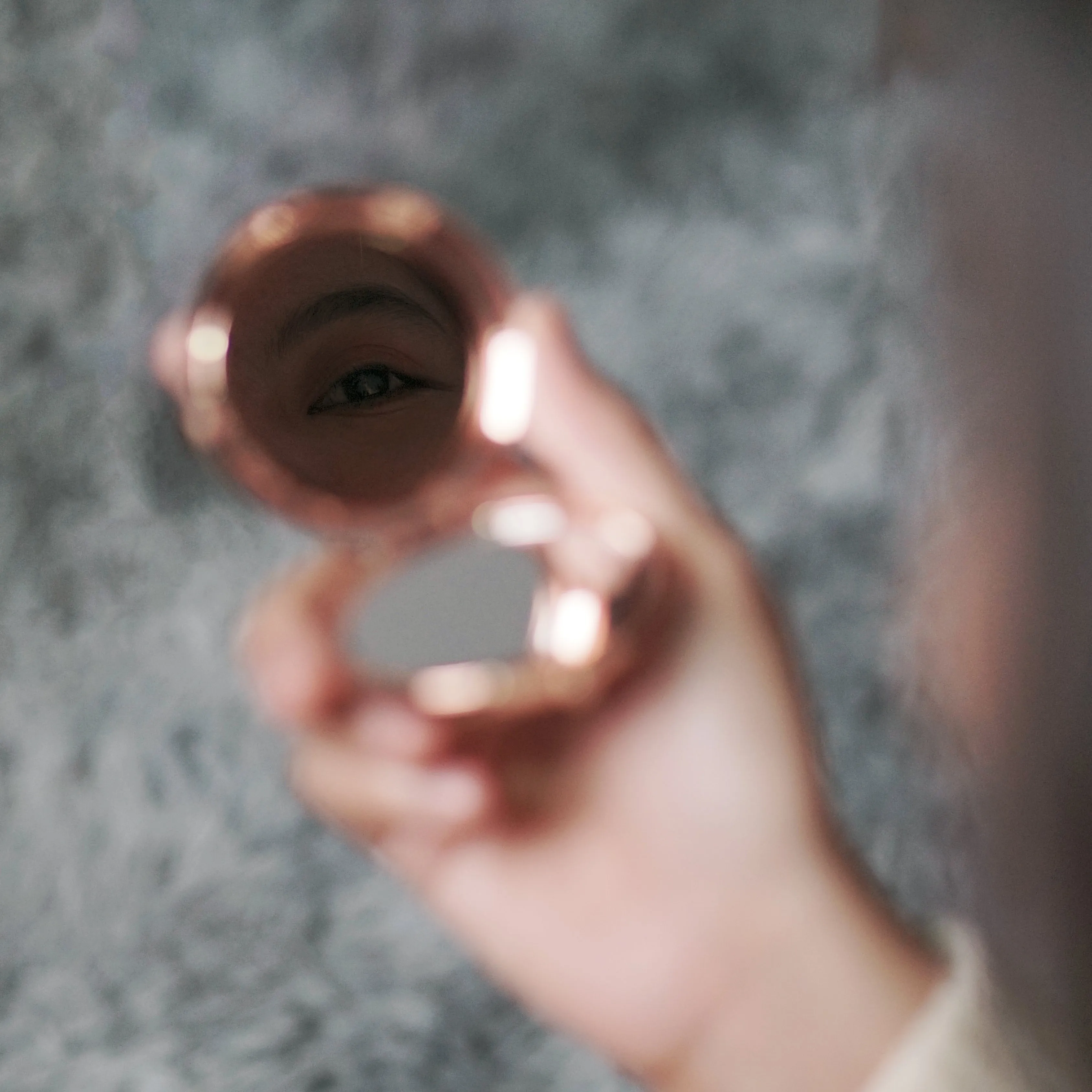 NIHON Exclusive Compact Mirror - Rose Gold
