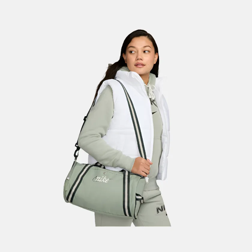 Nike Heritage Retro Duffel Bag (13L) -Jade Horizon/Vintage Green/Summit White