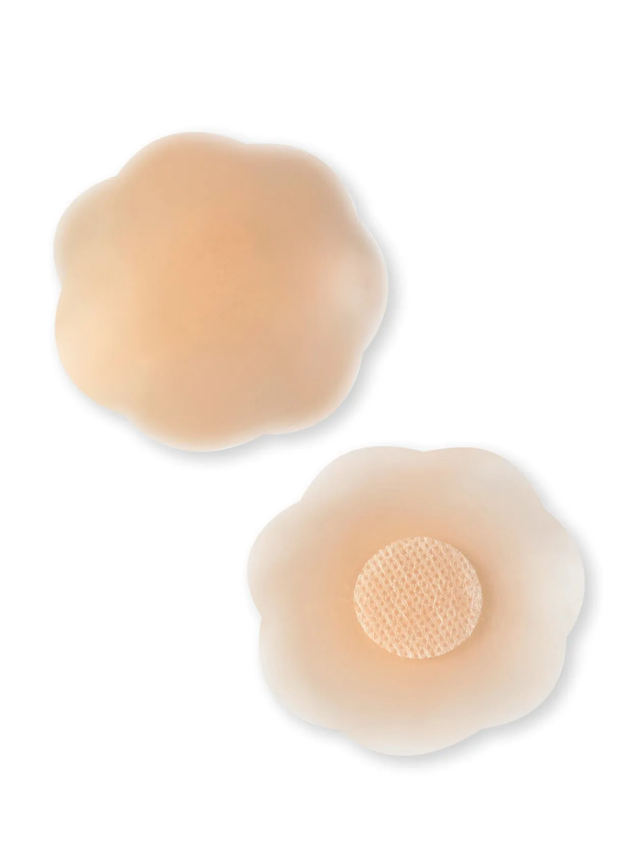 Nipple Cover Adhesive Bra Breast Petals 3 Pairs Nude