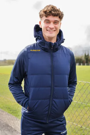 Nova Padded Jacket Navy/Amber Option 1