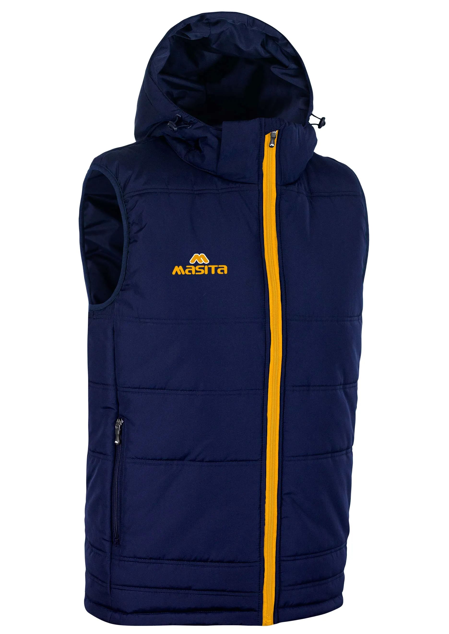 Nova Sleeveless Gilet Navy/Amber Kids