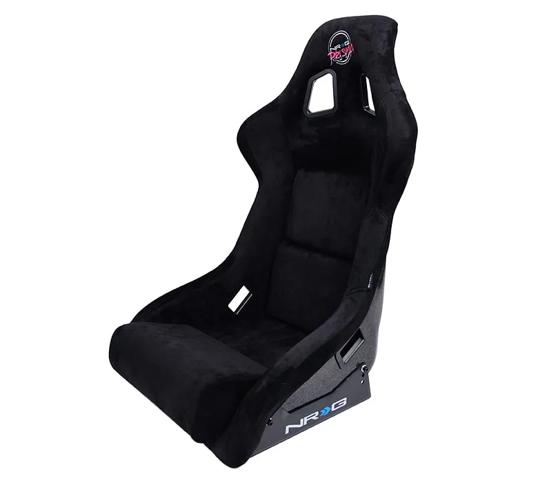 NRG FRP-302BK-PRISMA Large Black Racing Seat
