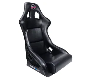 NRG FRP-302BK-V Large Black Racing Seat