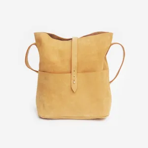 Nubuck Leather Messenger Bag