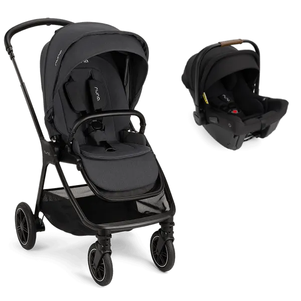 Nuna TRIV Next with PIPA Urbn Car Seat - Ocean / Caviar