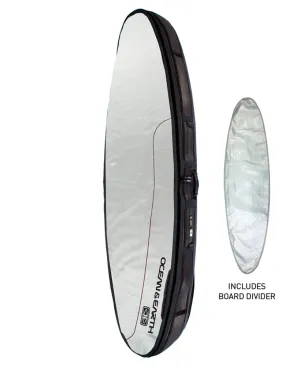 Ocean & Earth Double Compact Shortboard Board Cover - Silver