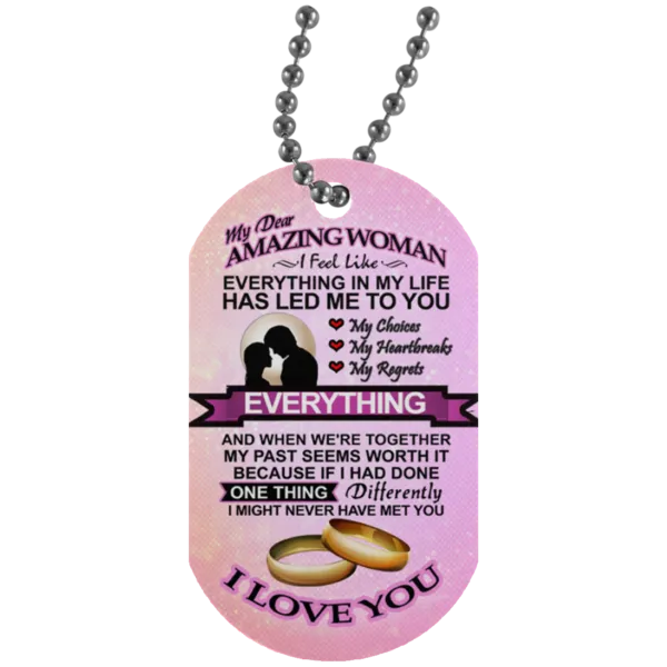 (On Sale) My Dear Amazing Woman Necklace