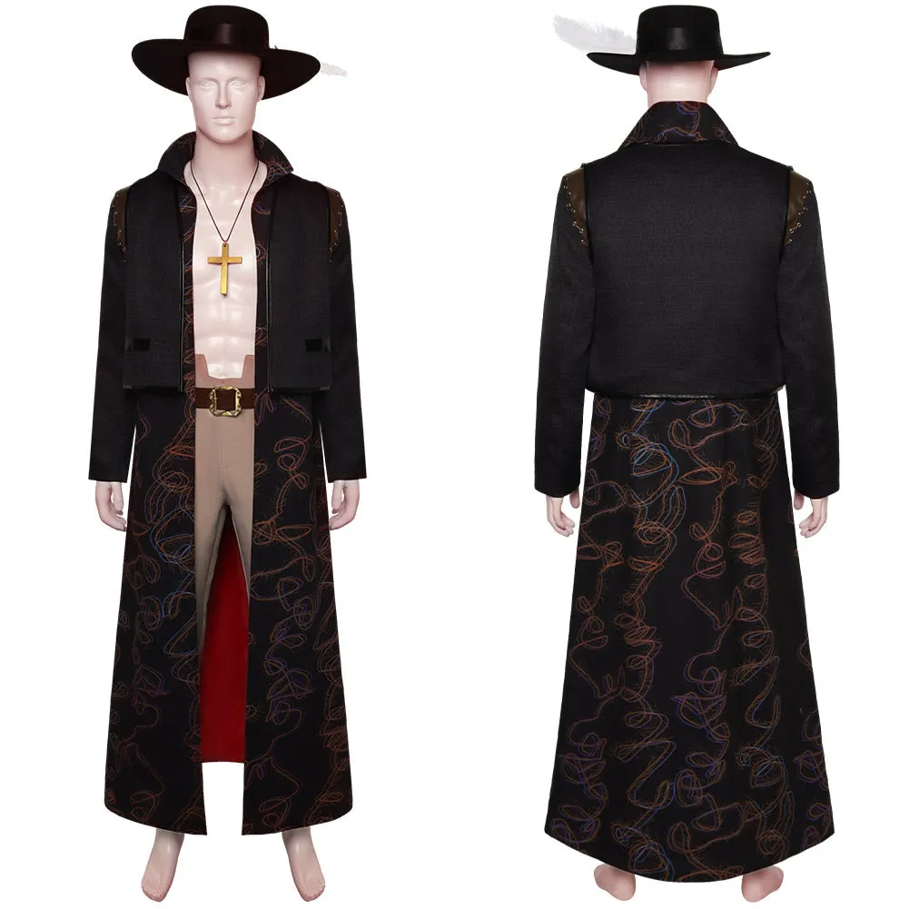 One Piece Dracule Mihawk Cosplay Costume Outfits Halloween Carnival Suit